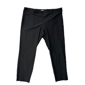 Ellen Fisher Women’s Black XXL Elastic Pull On Pants Viscose